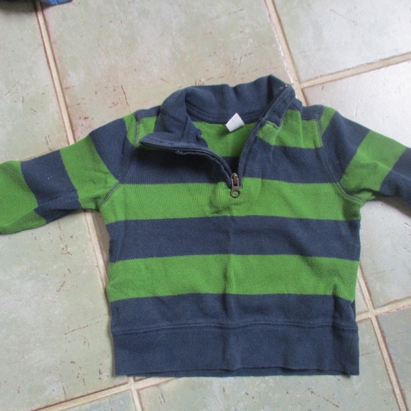 Blue and Green striped Old Navy Sweater - Picture 1 of 5